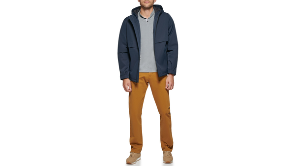 Dockers Flex Tech Welded Flange Hoodie Blue