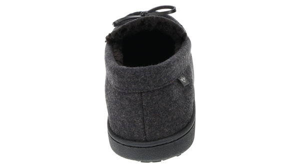 Dockers Microsuede Boater Moccasin Slippers Black