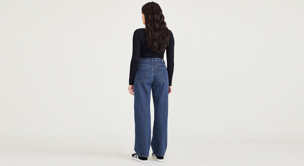 Dockers Mid-Rise Jeans Relaxed Fit Blue