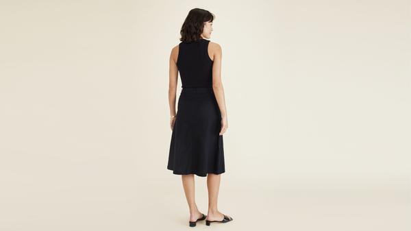 Dockers Midi Skirt Beautiful Black