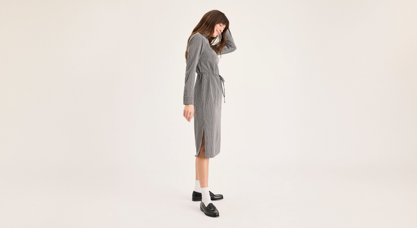 Dockers Mockneck Dress Slim Fit Grey
