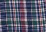Dockers Navy Plaid Shirt - M Blue