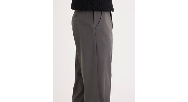 Dockers Workday Khakis Classic Fit Grey