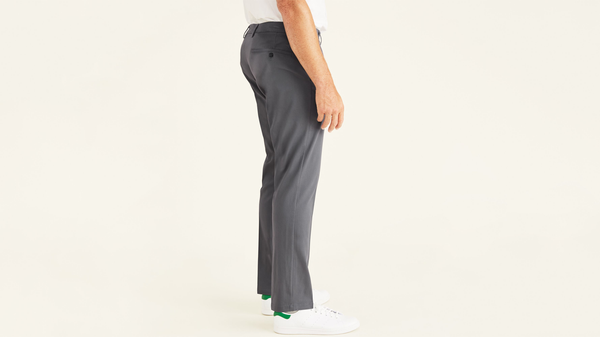 Dockers Easy Khakis Classic Fit (Big And Tall) Burma Grey