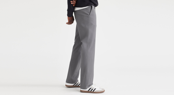 Dockers Essential Chinos Straight Fit Car Park Grey