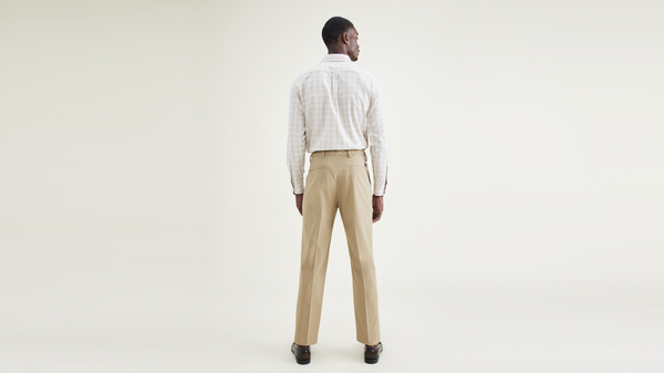 Dockers Signature Go Khakis Straight Fit (Big And Tall) Khaki