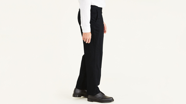Dockers Signature Khakis Classic Fit (Big And Tall) Black