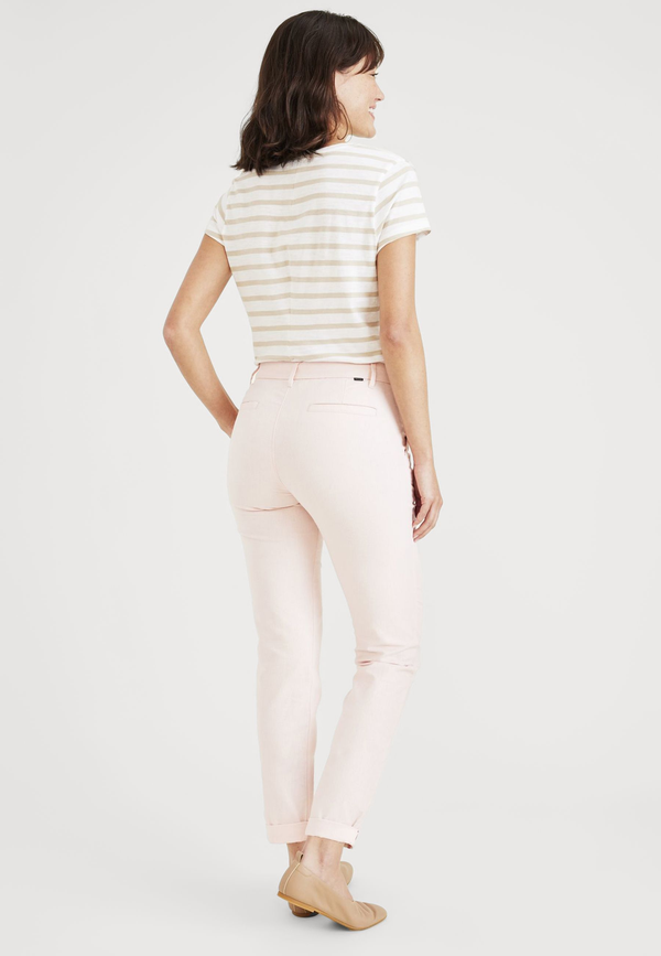 Dockers Weekend Chinos Slim Fit: Premium Edition Pink