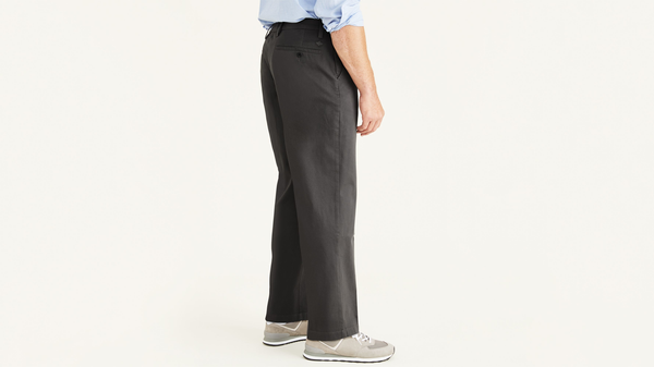 Dockers Workday Khakis Classic Fit (Big And Tall) Grey